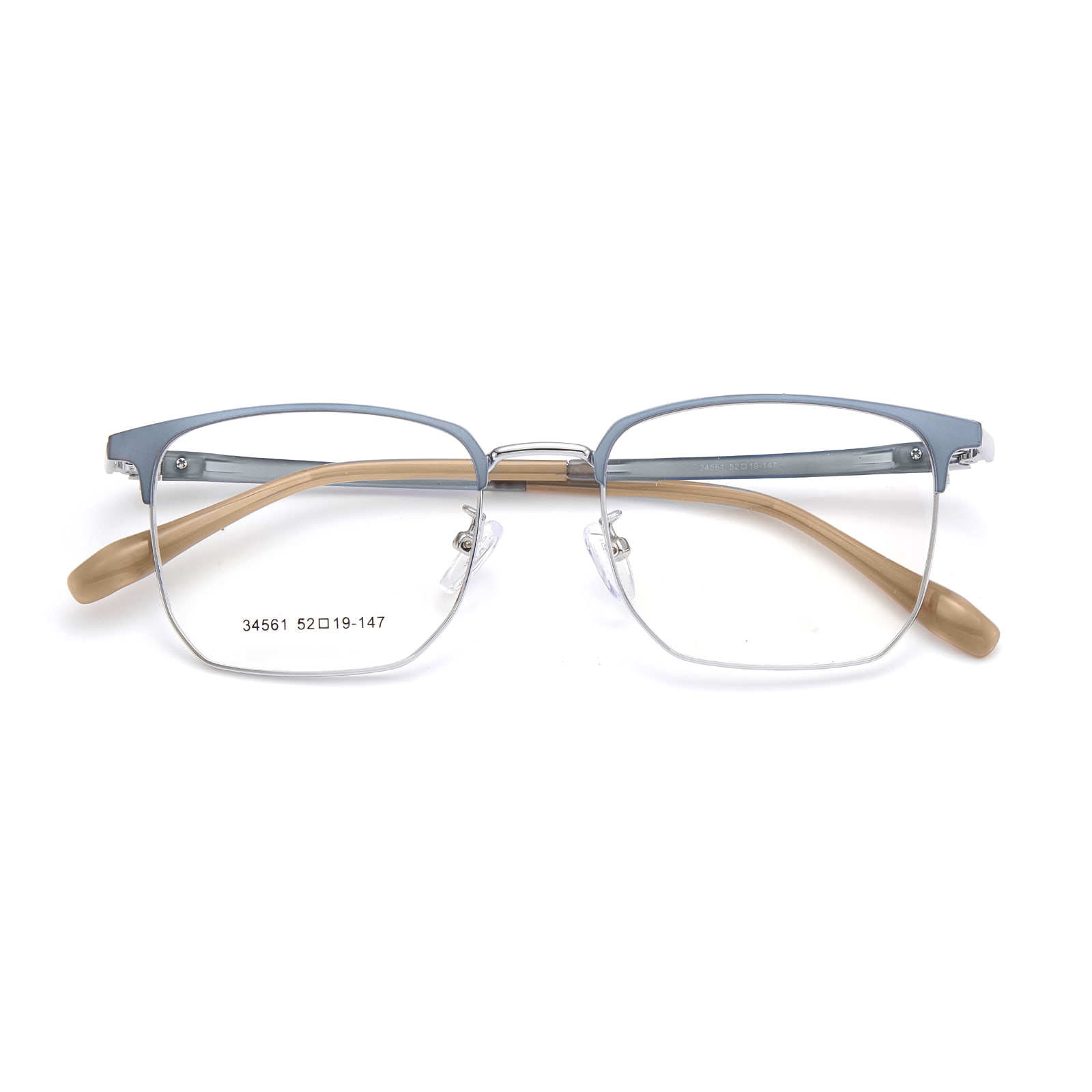 34561 Business Gentleman Ochelari din aliaj silicon templ