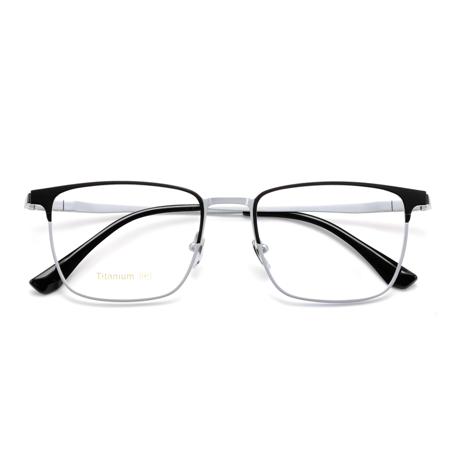 TA2212 Ochelari de afaceri anti-alunecare din titan pur