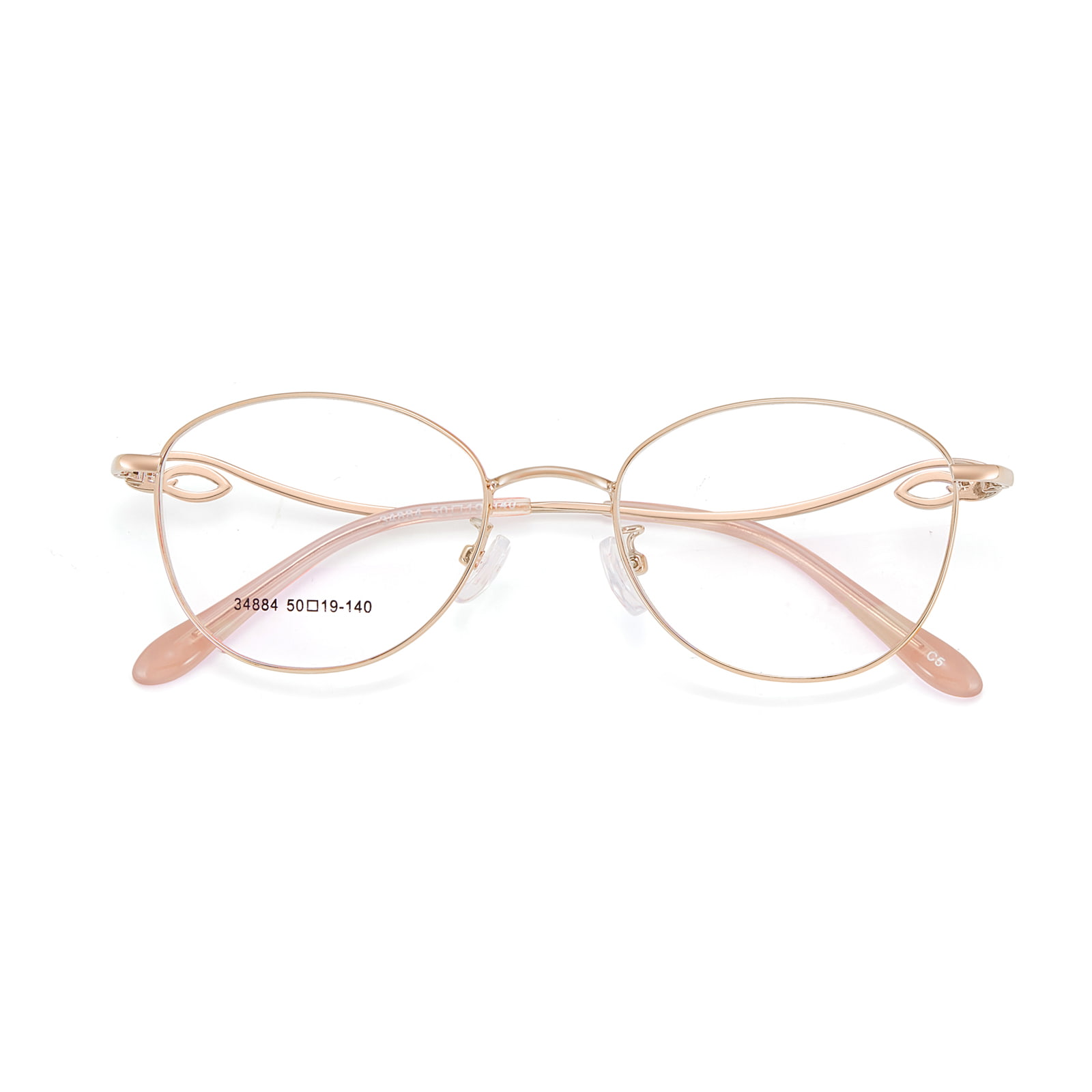 34884 Ochelari din aliaj sculptat pe două fețe delicate