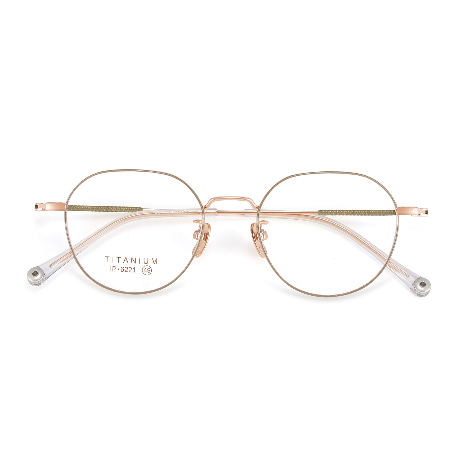 6221 Ochelari blanzi si compacti din titan pur neoxidat