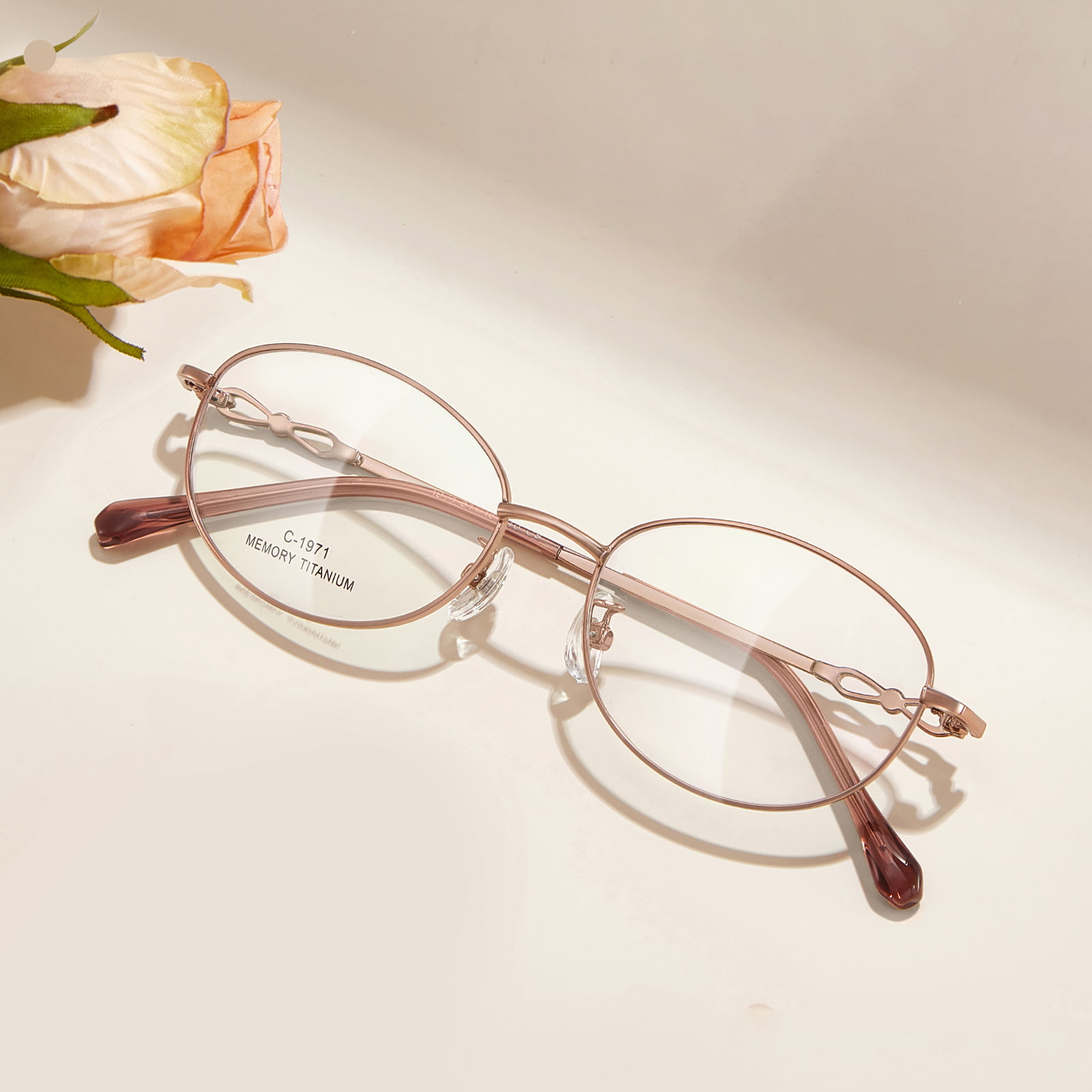 1971 Ochelari Commuter Delicate Memory din aliaj de titan