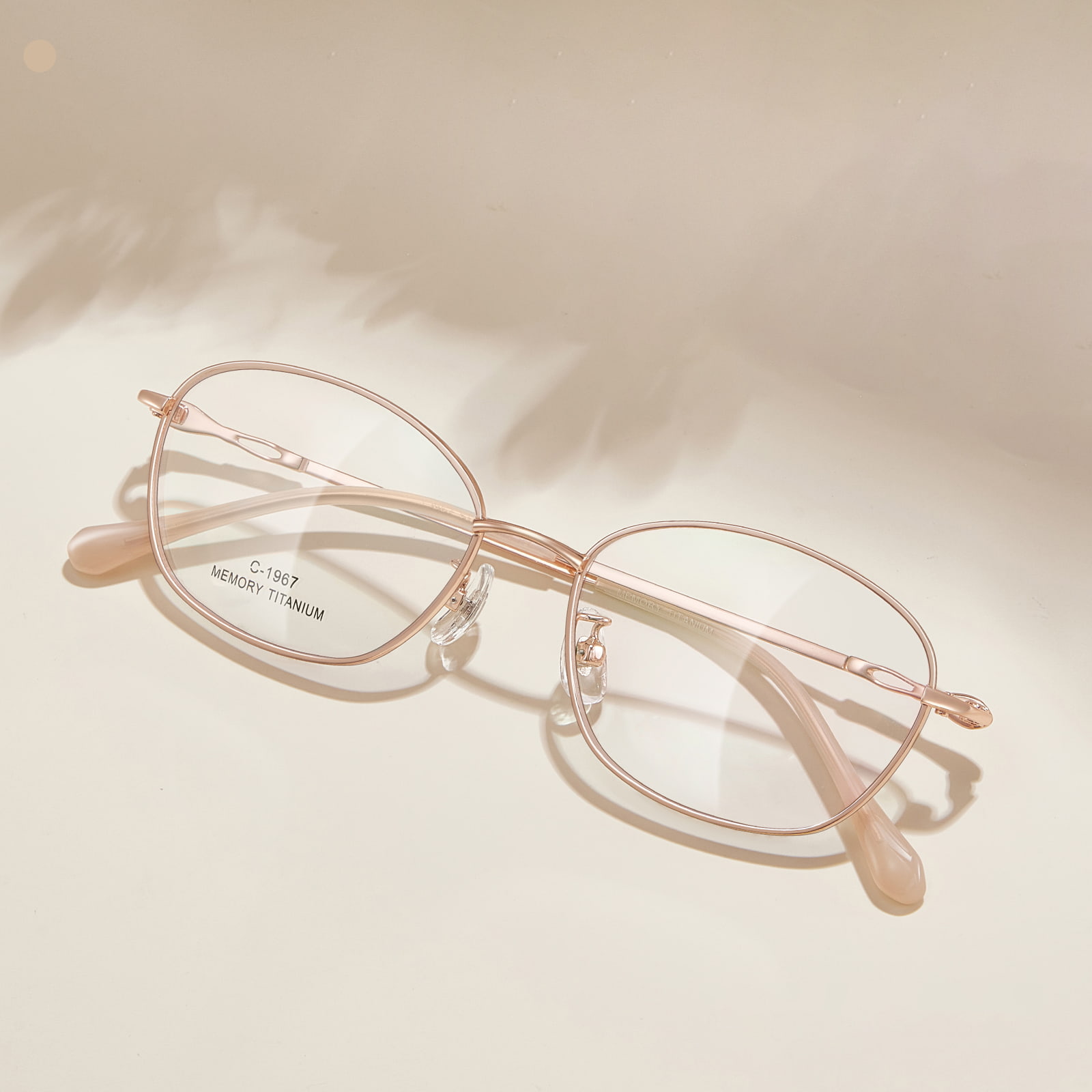 1967 Daily Bow Design Ochelari din aliaj