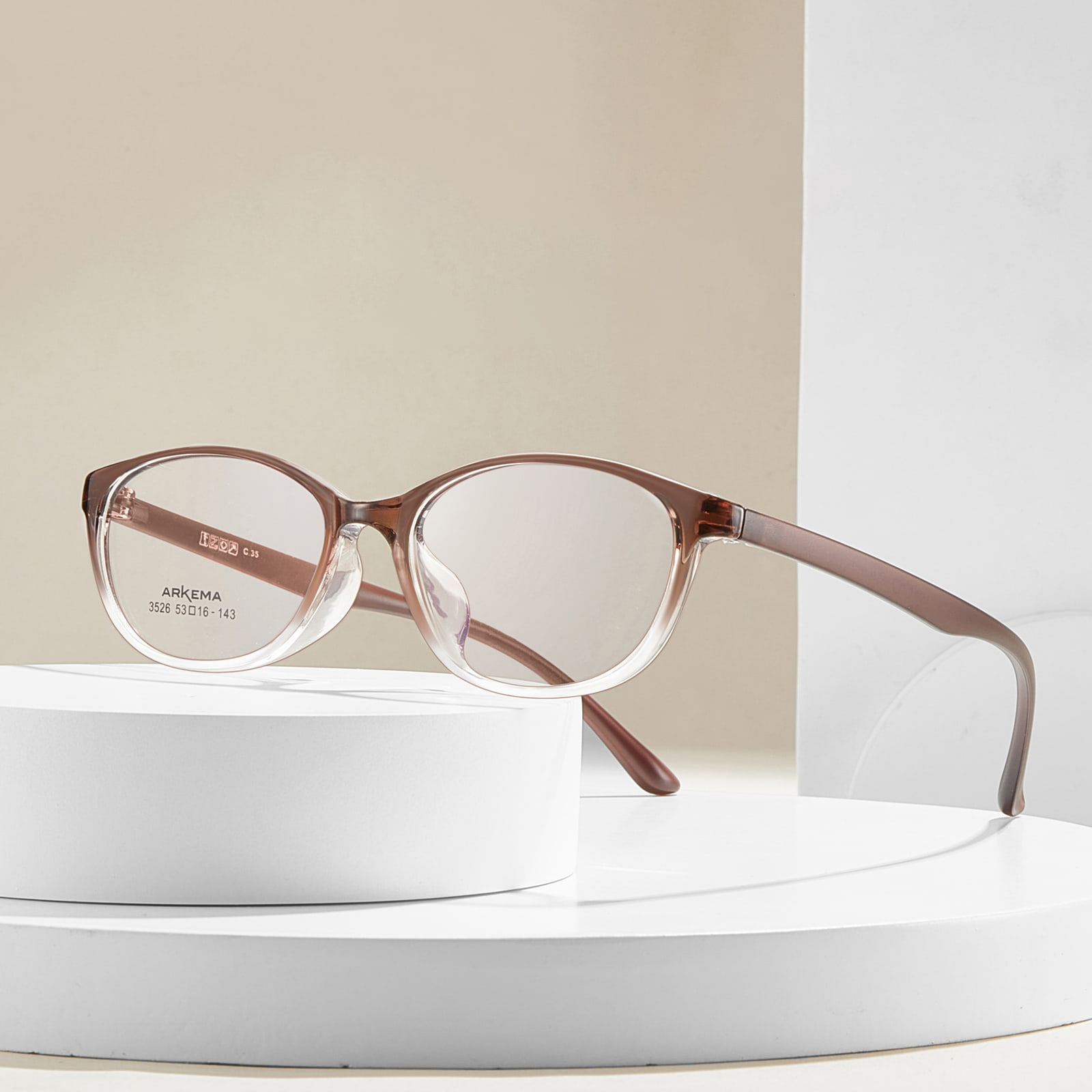 3526 Ramă Cat-Eye Se potrivește cu ochelarii TR90