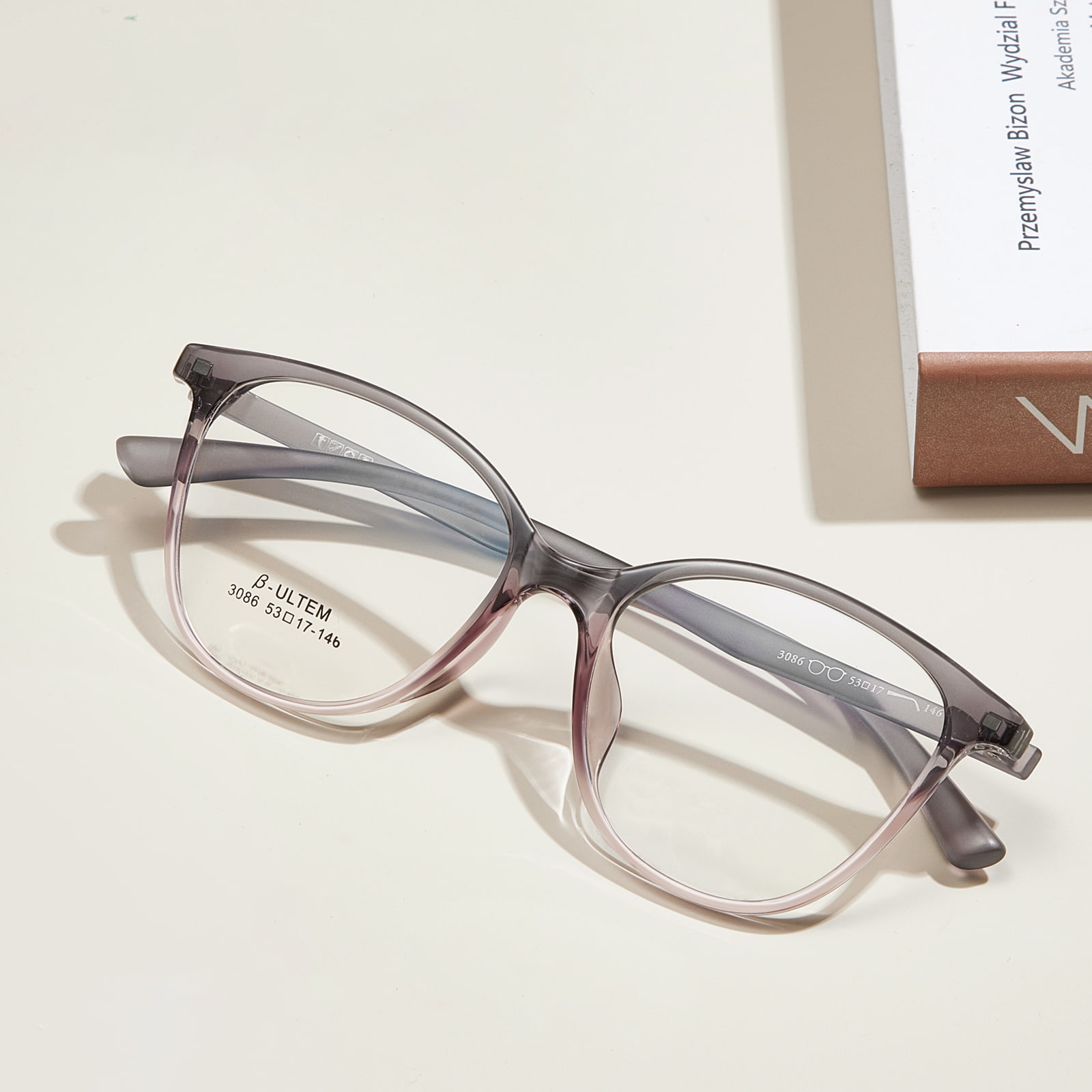 3086 Ochelari retro anti-alunecare TR90 pentru toate formele feței