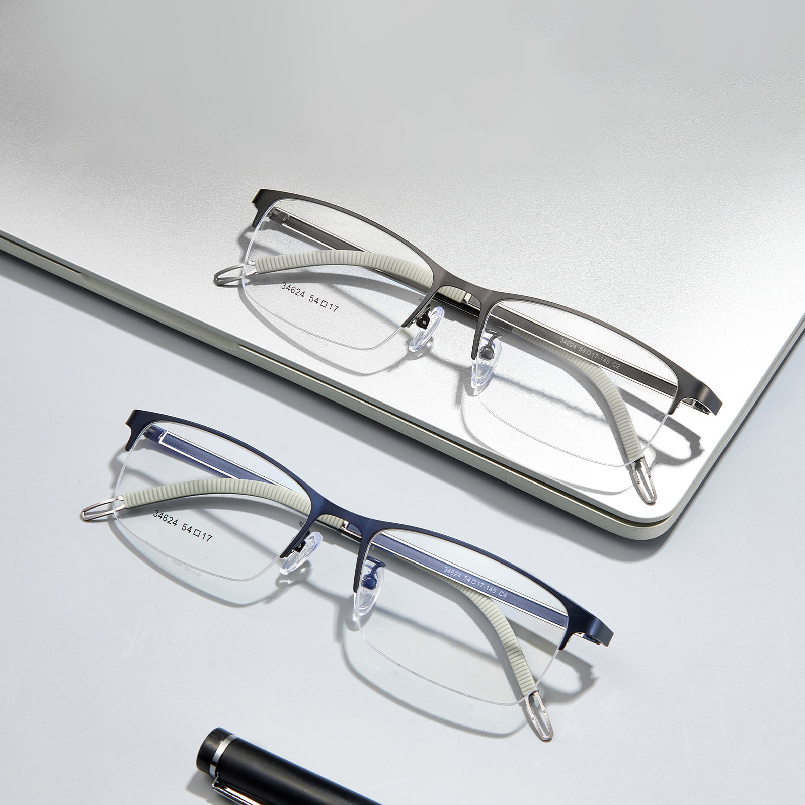 34624 Ochelari auxiliari Nordic Reading din aliaj