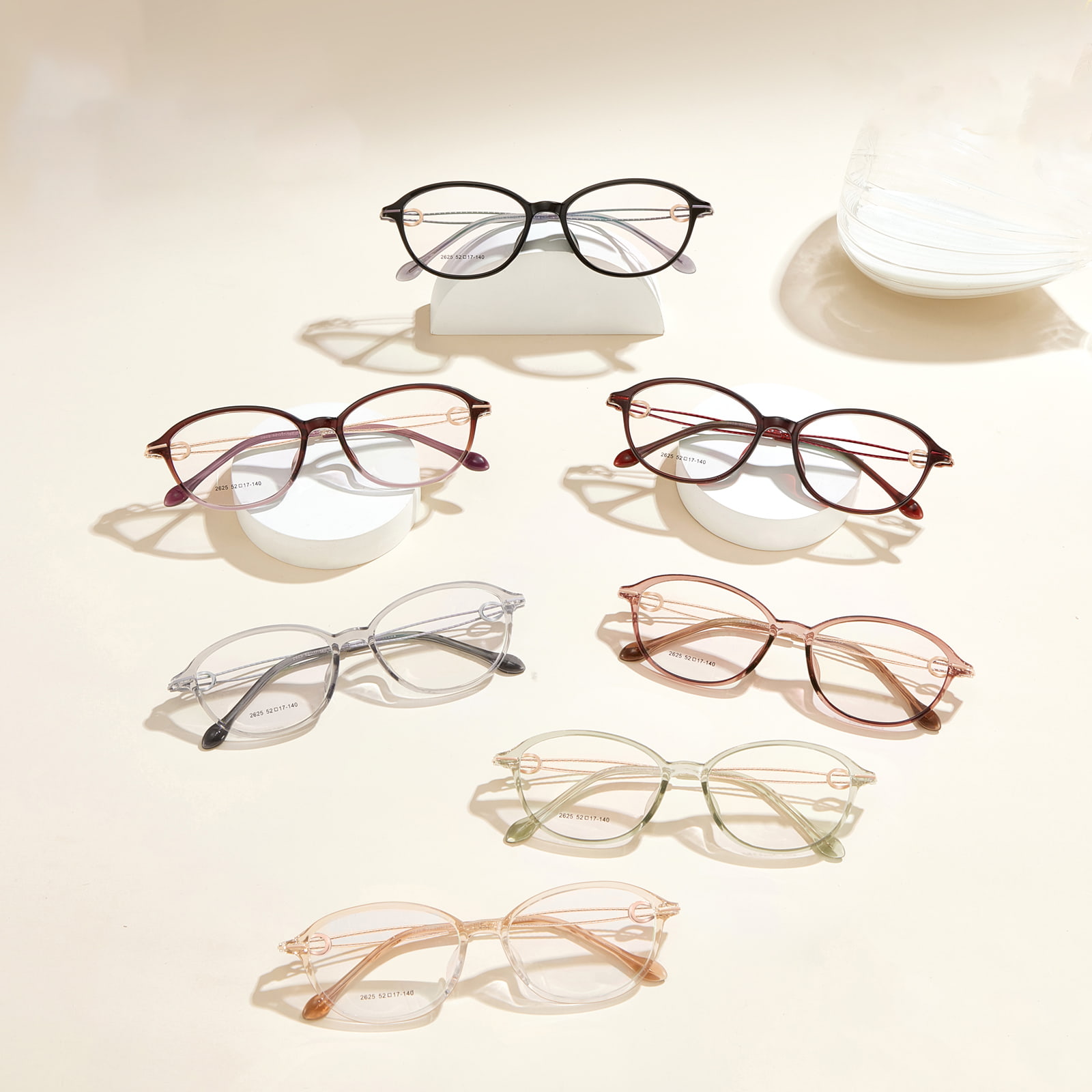 2625 Ochelari TR90 cu sclipici rezistenti la transpiratie