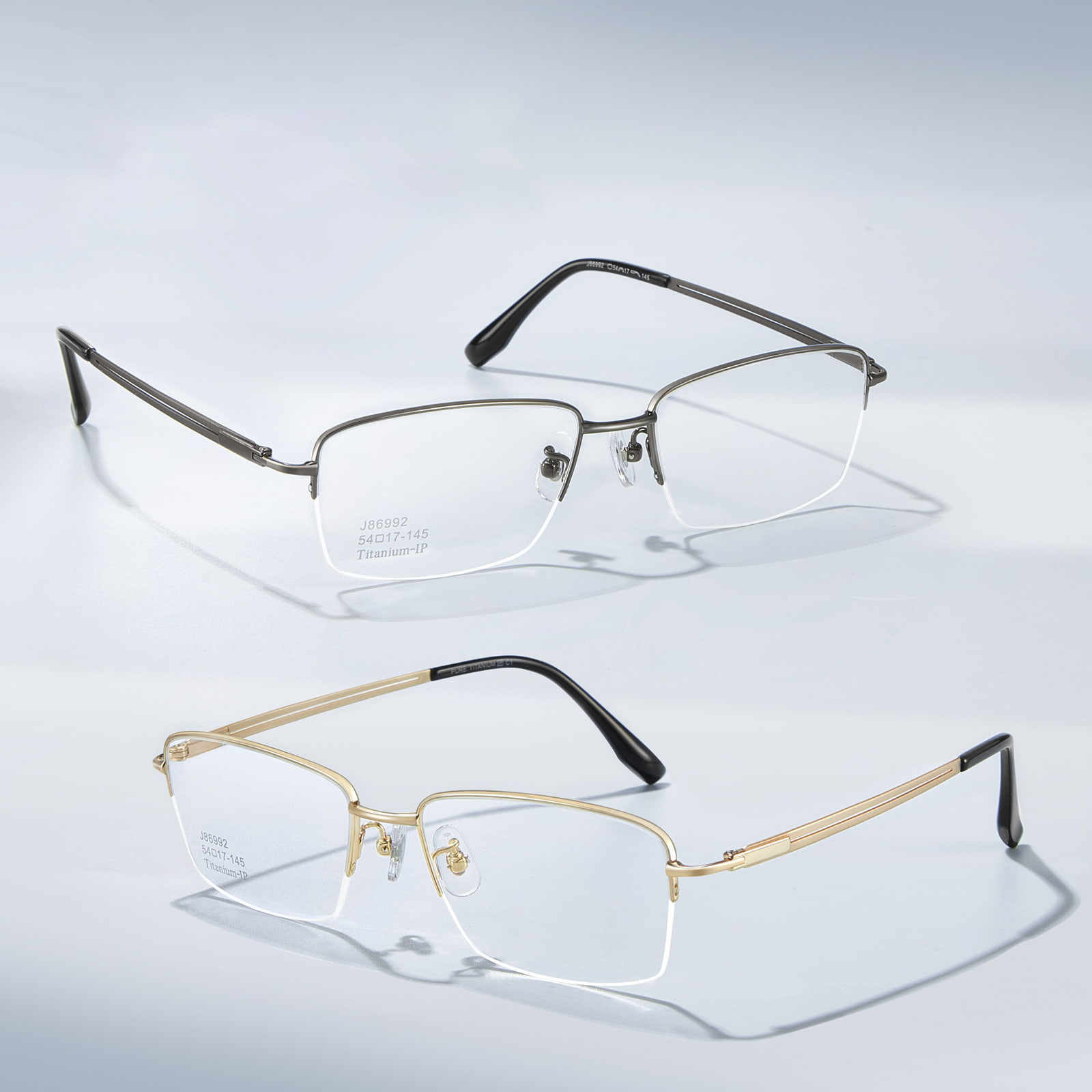86992 Ochelari multicolori din titan pur fără apăsare a urechii