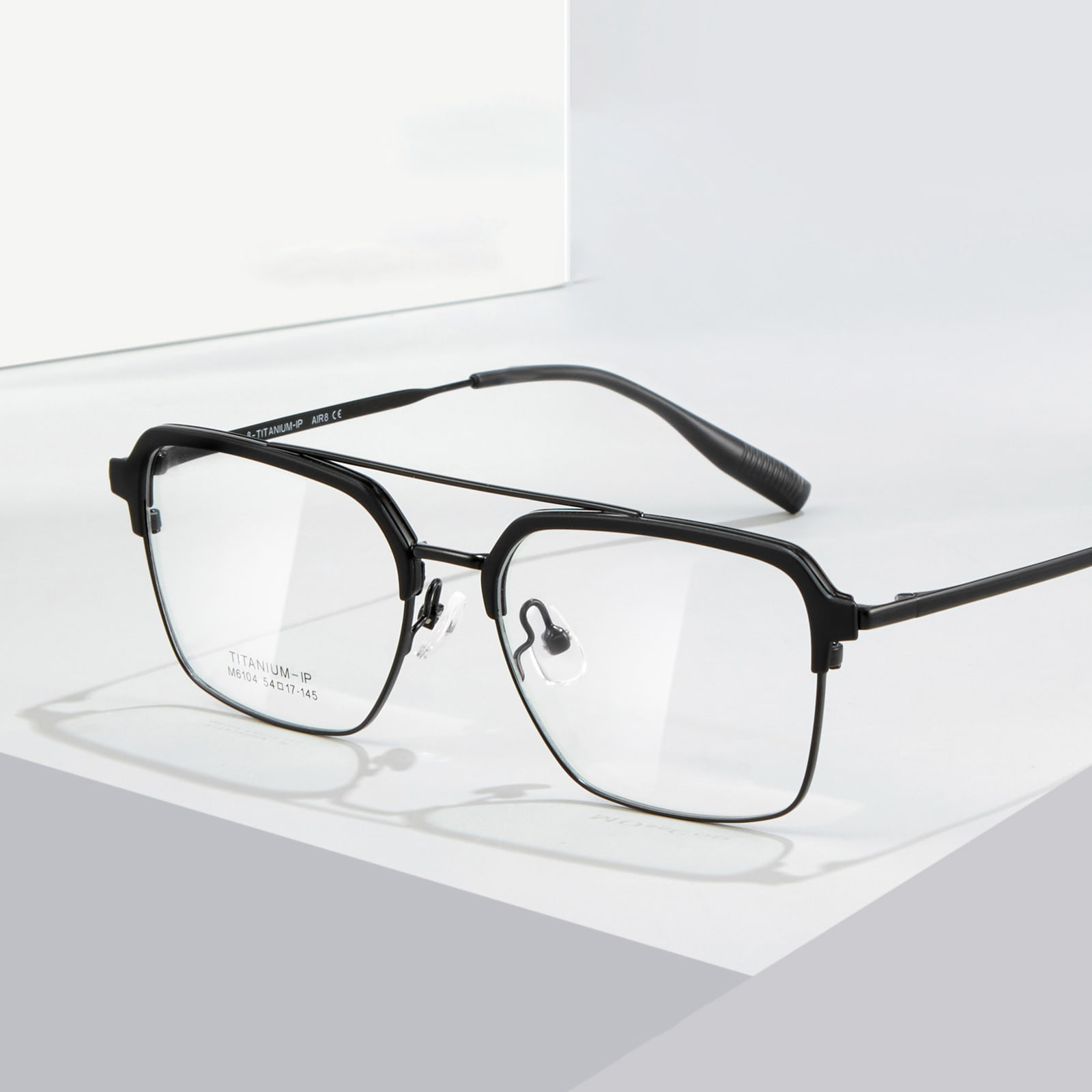 M6104 Ochelari din titan β lucios, fără decolorare, fascicul dublu