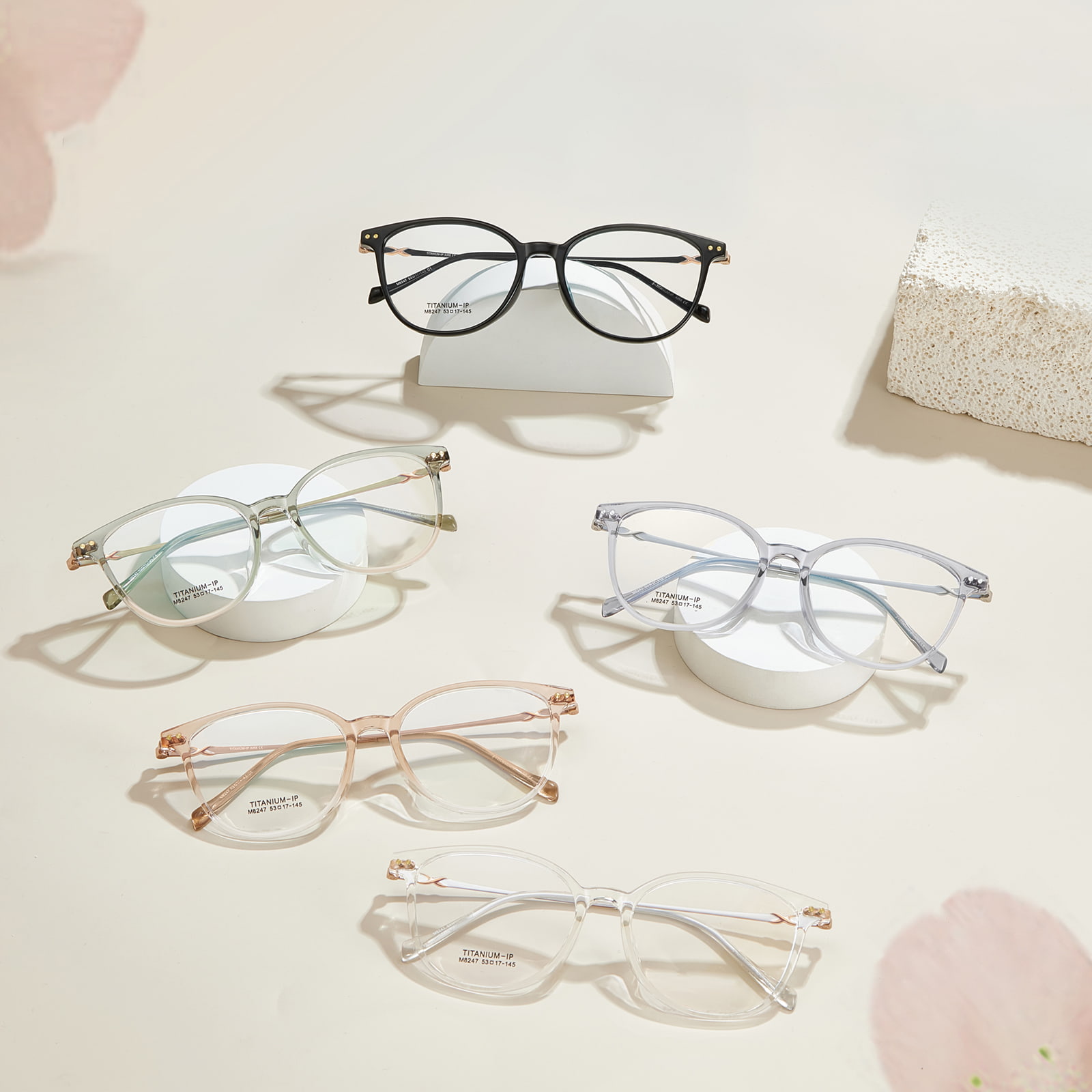 Ochelari M8247 Ultralight Widened Edge Beta Titanium