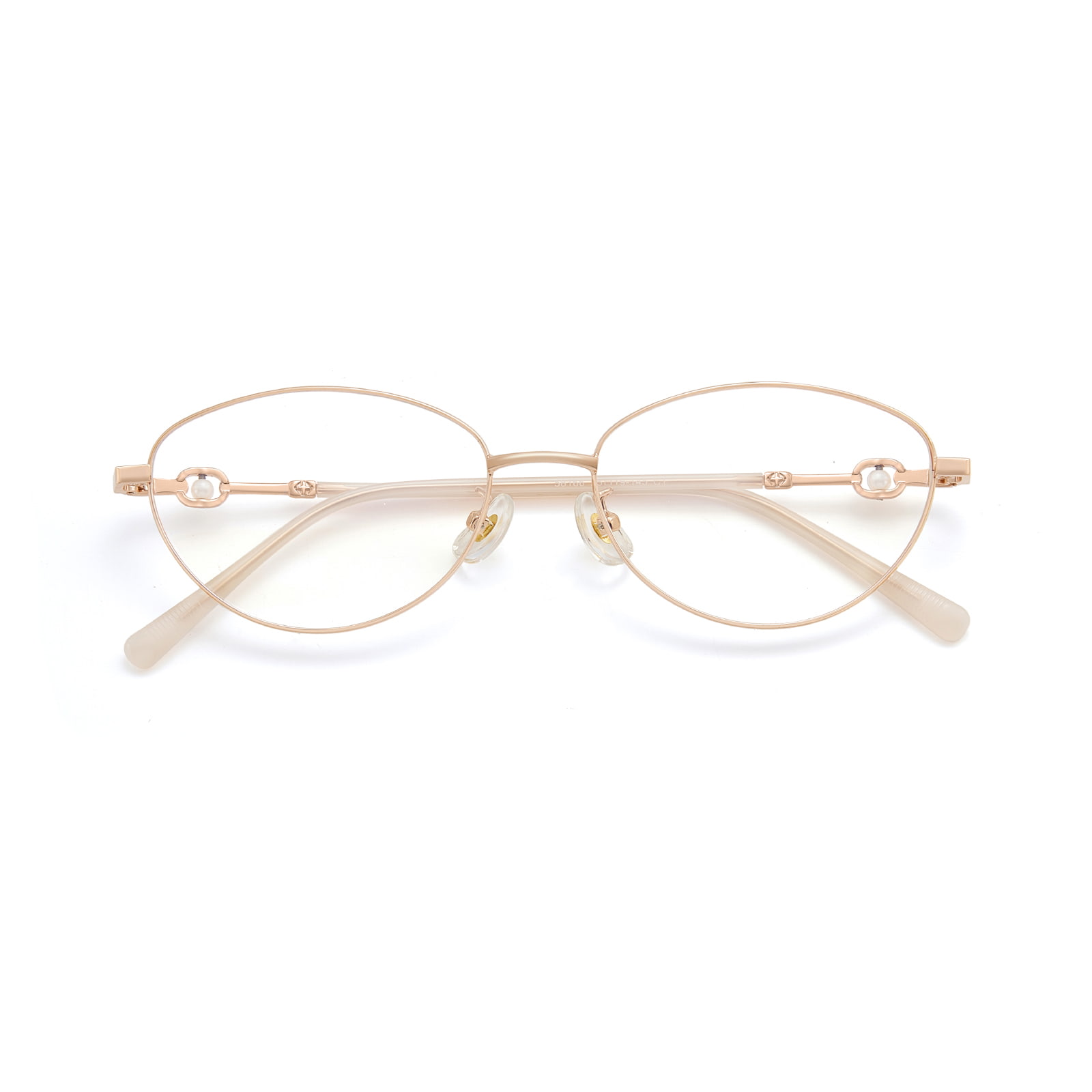 58166 Ochelari din aliaj perlat ochi de pisică