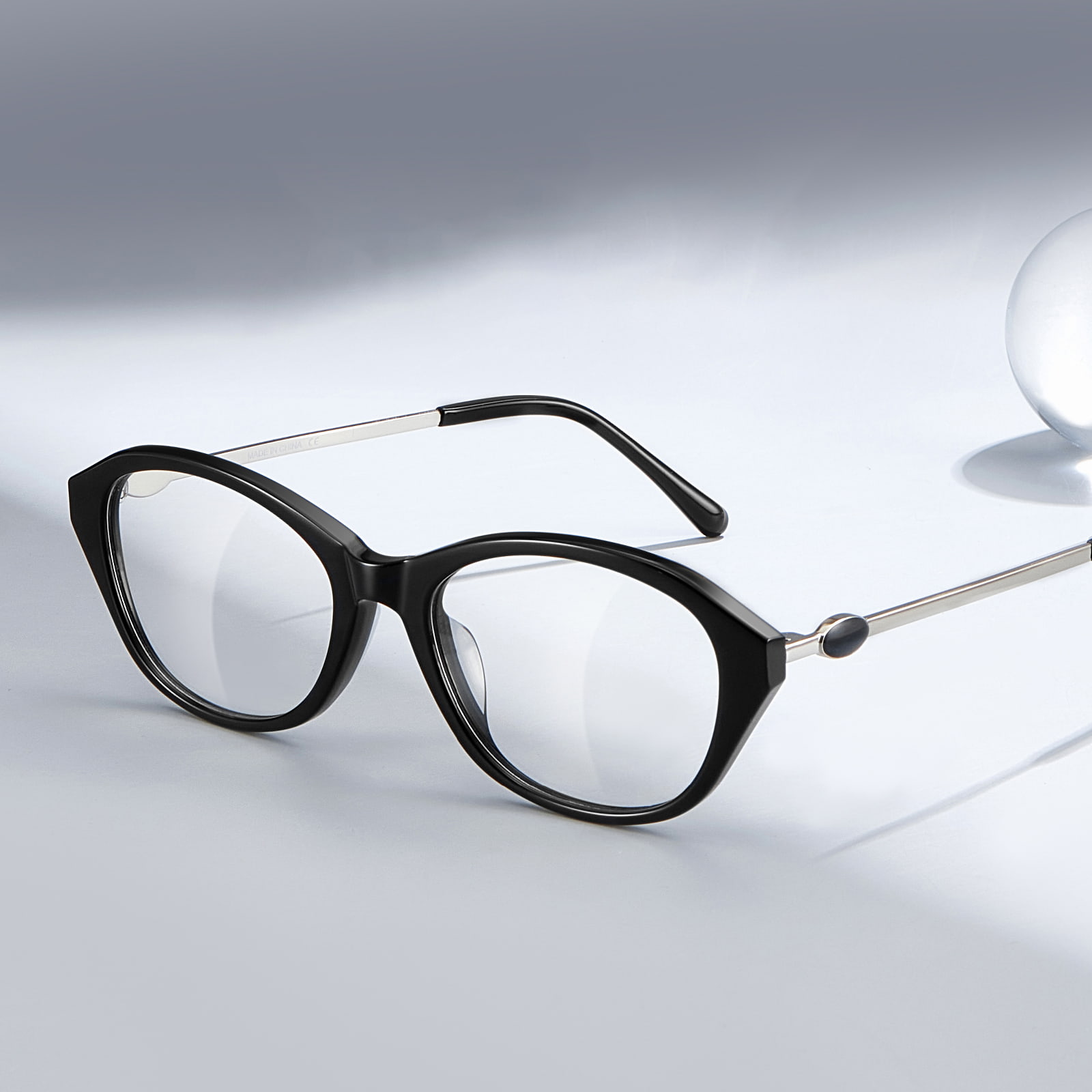 BC2039 Ochelari retro Cat-Eye din acetat