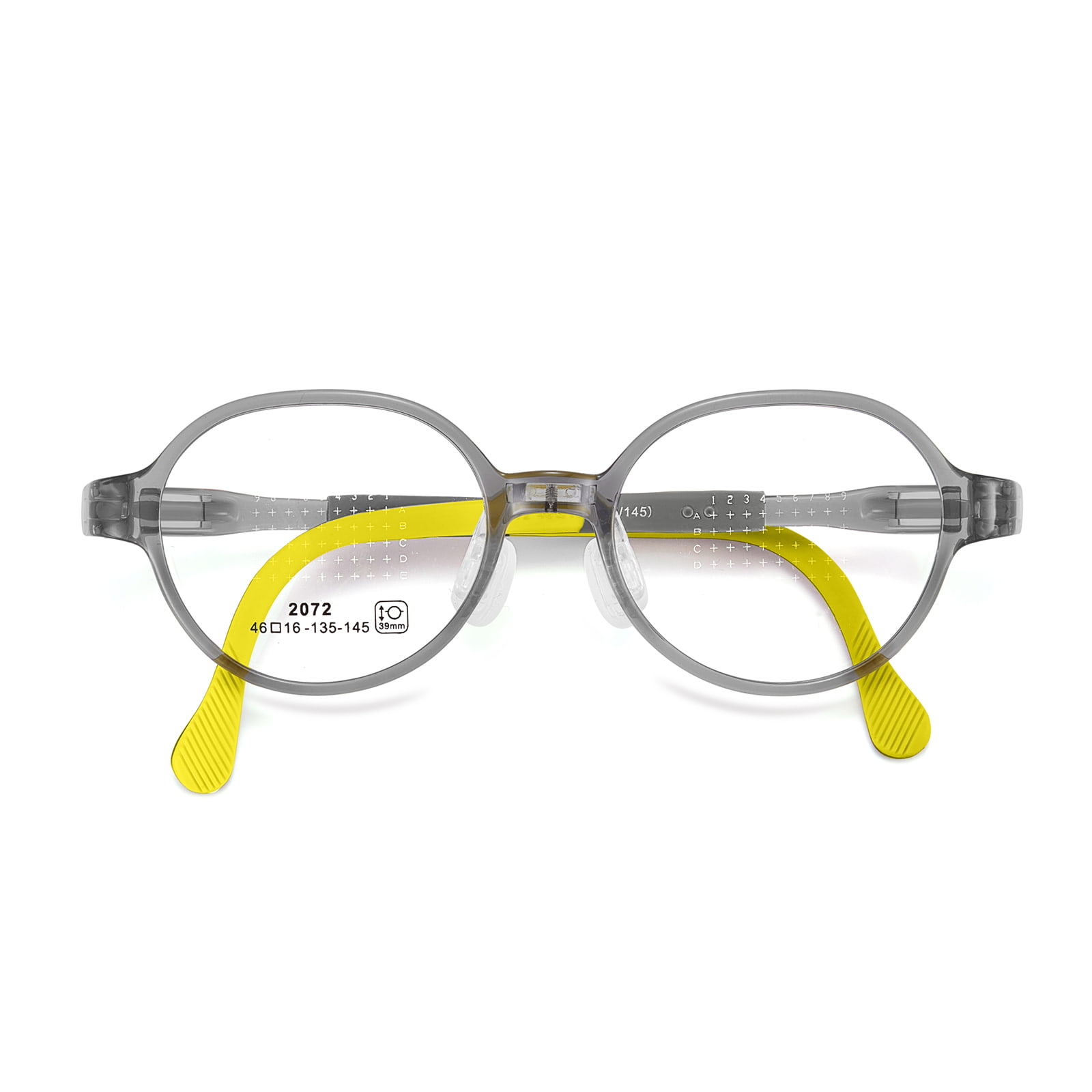 2072 Ochelari pentru nas din silicon moale, cu balama pentru arc student