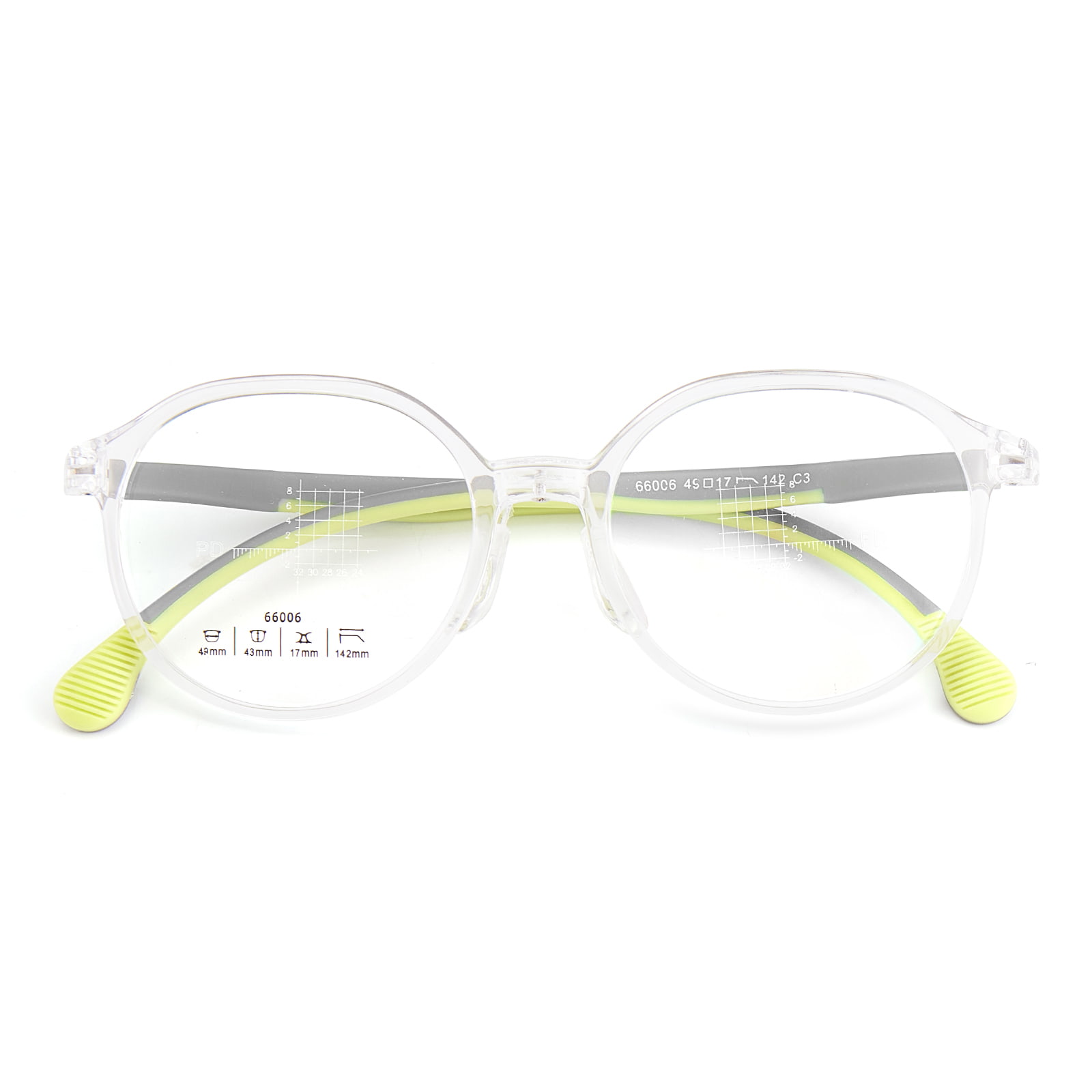 66006 Ochelari multicolori pentru nas din silicon moale in forma de U pentru copii