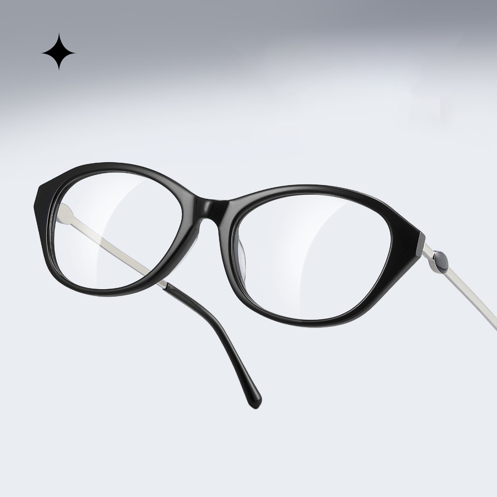 BC2039 Ochelari retro Cat-Eye din acetat