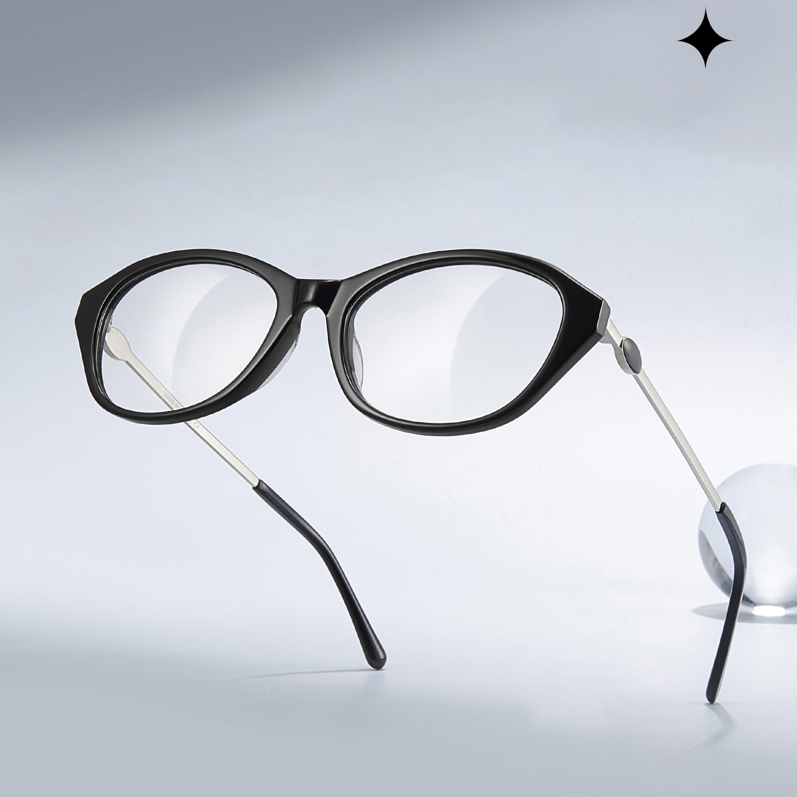 BC2039 Ochelari retro Cat-Eye din acetat