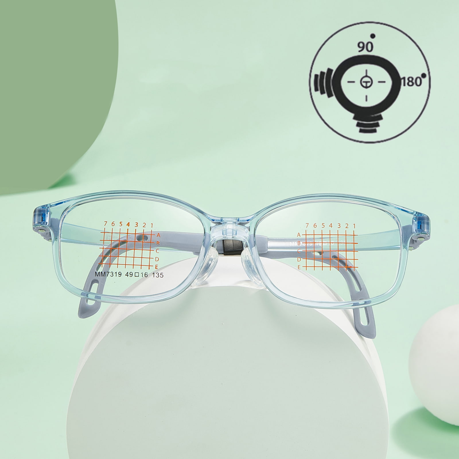 MM7319 Ochelari EMS cu balamale cu memorie