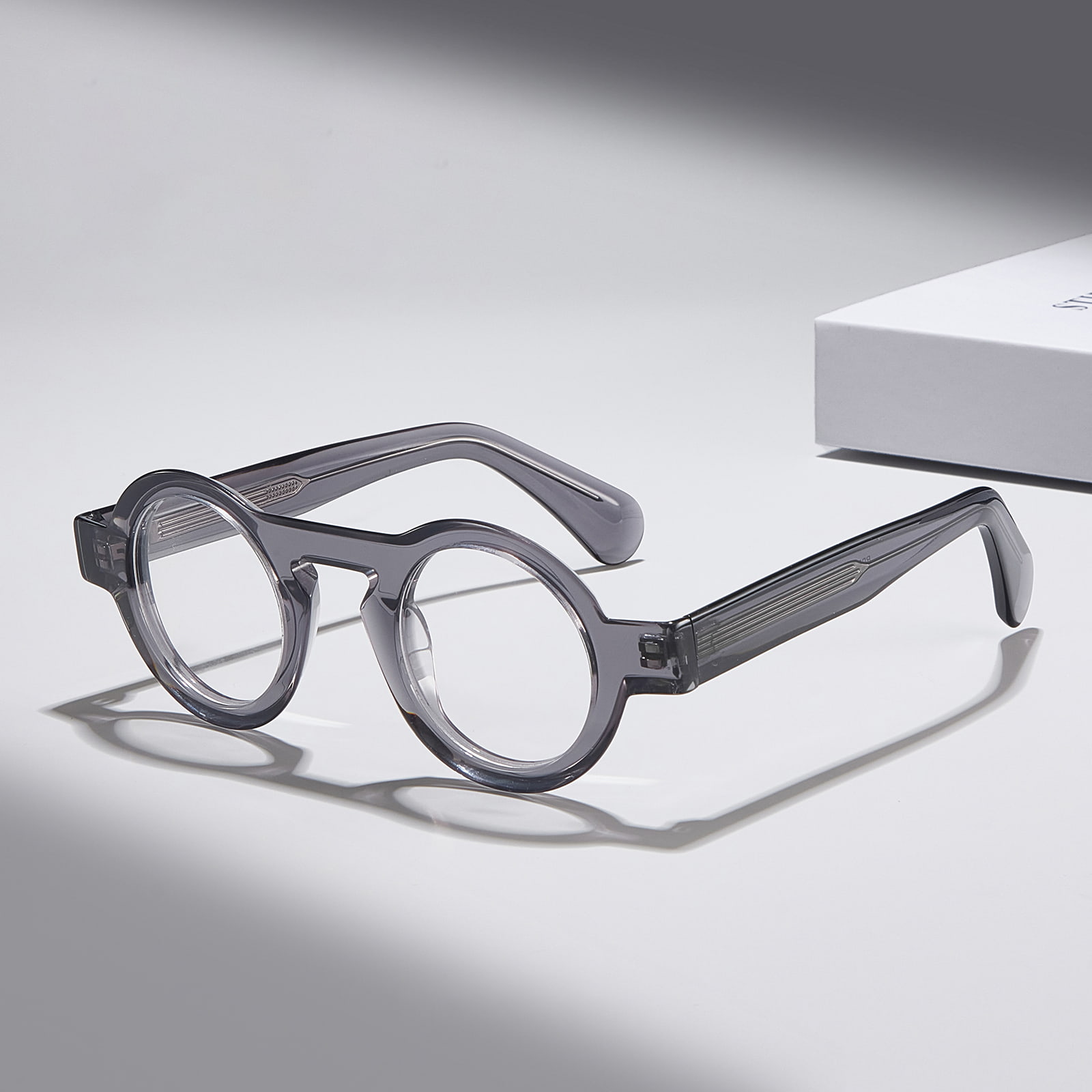 RD29001 Ochelari din acetat cu cadru rotund Rock Small