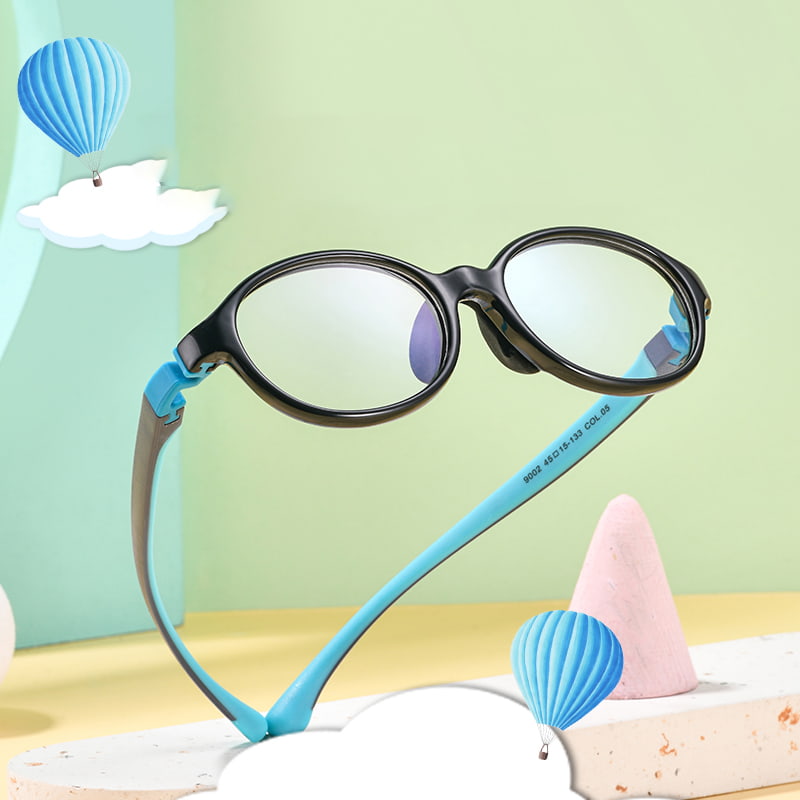9002 Jelly Color Safety Ochelari detașabili cu cadru complet
