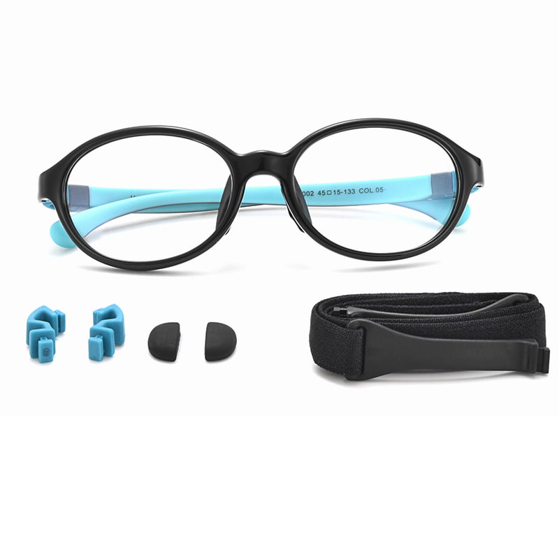 9002 Jelly Color Safety Ochelari detașabili cu cadru complet