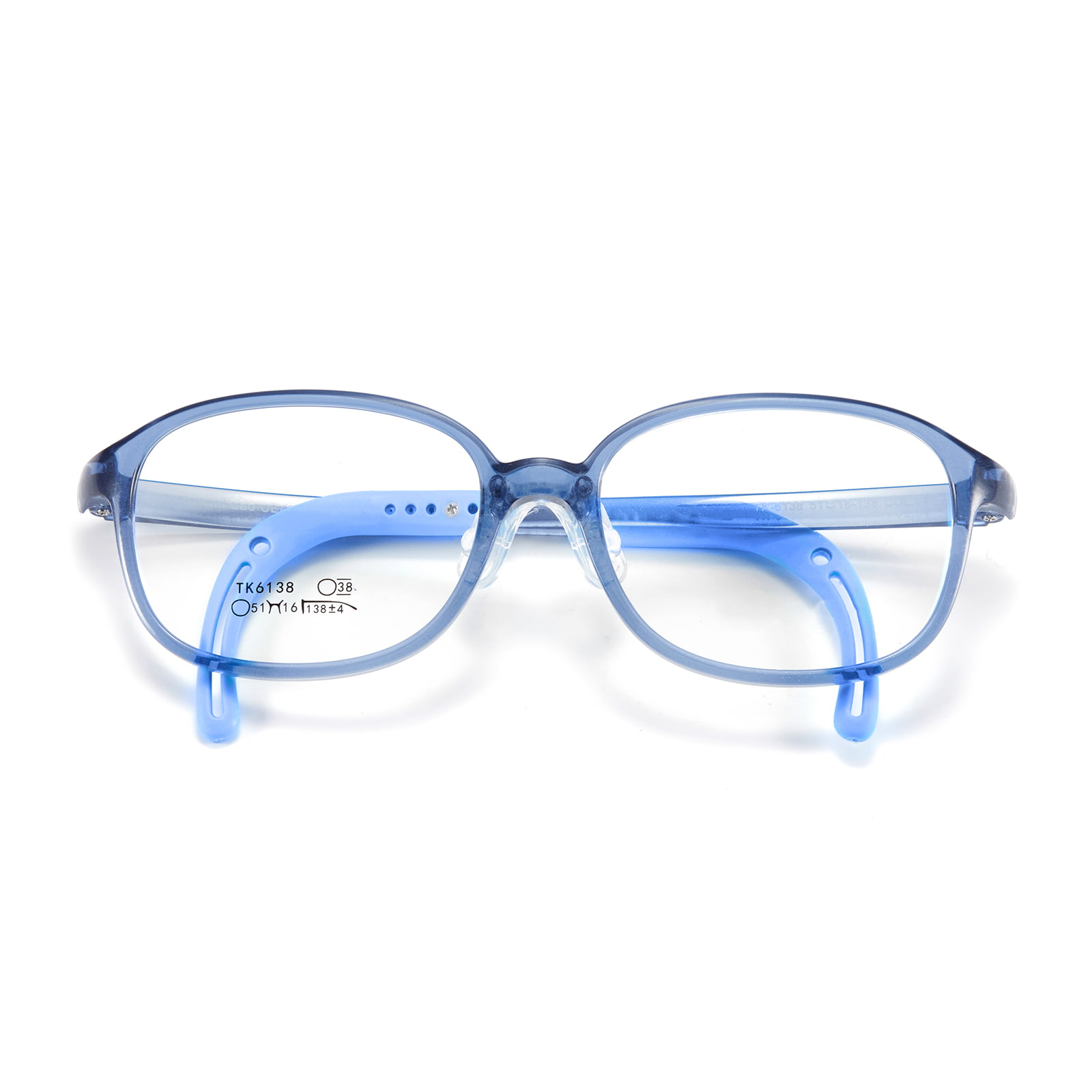 TK6138 Ochelari de dimensiuni mari, ușoare, TR90 pentru copii