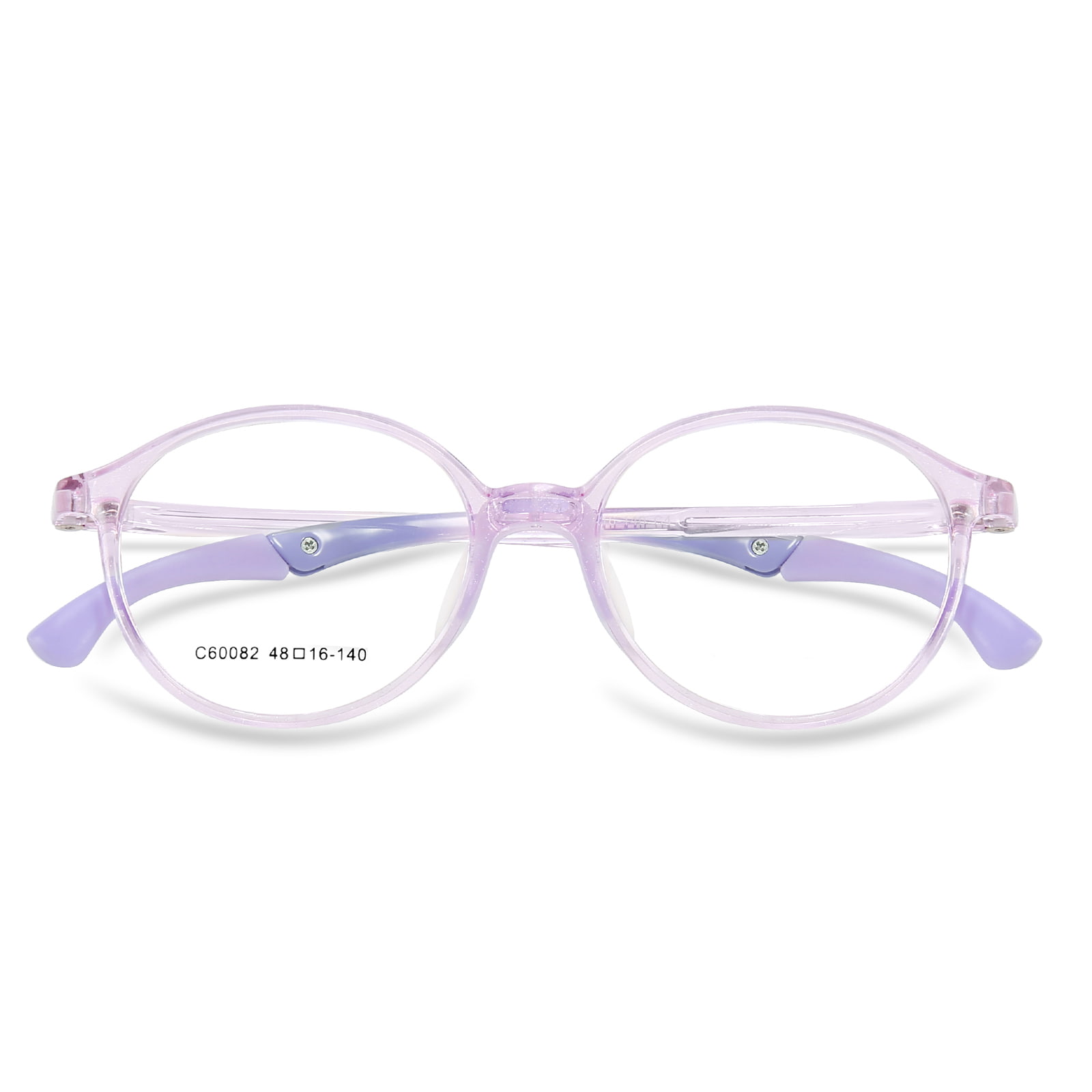 60082 Ochelari de sport ultra-ușori cu ramă rotundă pentru copii