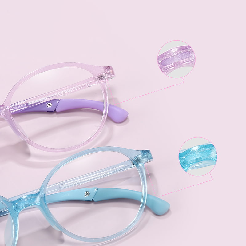 60082 Ochelari de sport ultra-ușori cu ramă rotundă pentru copii